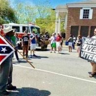 BLM Meets Confederate Flag