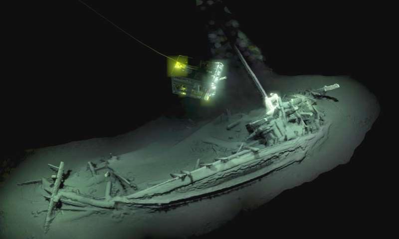 World's oldest intact shipwreck discovered in Black Sea 