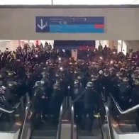 Hundreds of migrants occupy France's Charles de Gaulle airport, demand to meet the Prime Minister and call for an end to deportations