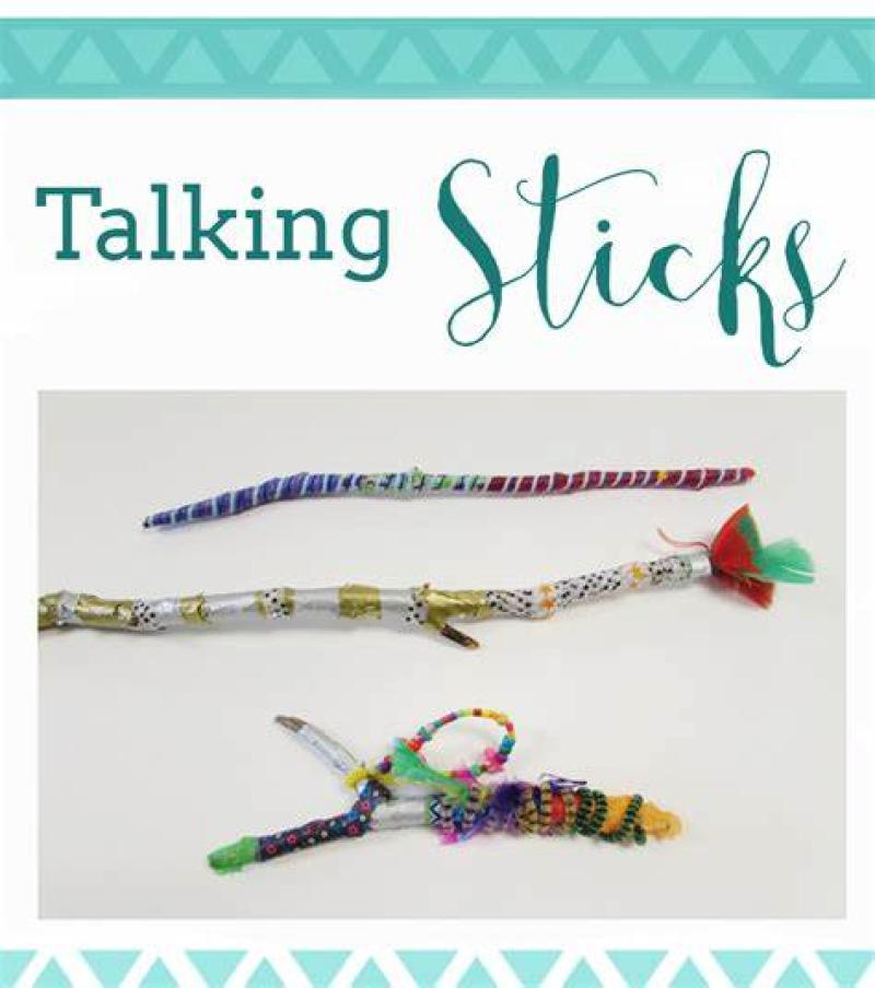 Aboriginal Talking Sticks - Native Custom
