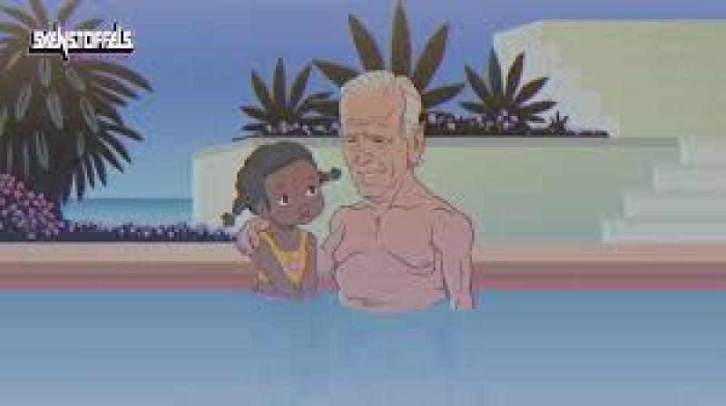 Joe Biden says the darndest things Cartoon