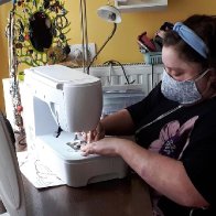 Belgian With 20% Lung Capacity Starts Home Mask Sewing Army