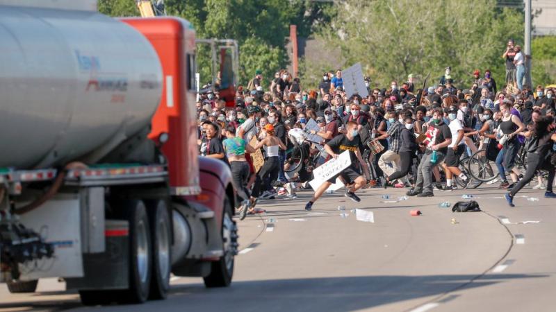Man who drove semi into Minneapolis protest over death of George Floyd to be released from jail - Twin Cities