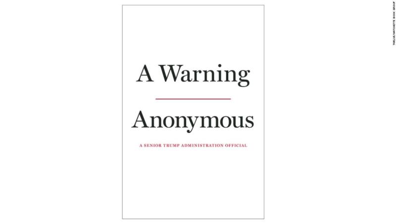 Author of 2018 'Anonymous' op-ed critical of Trump revealed - CNNPolitics