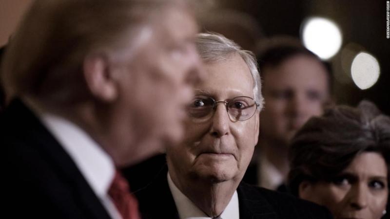 McConnell believes impeachment push will help rid Trump from the GOP, but has not said if he will vote to convict - CNNPolitics