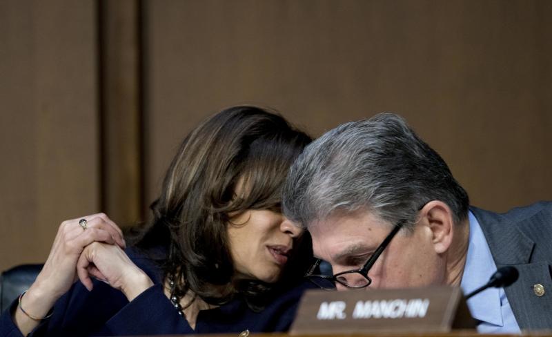 Kamala alienates Manchin 10 days into the job