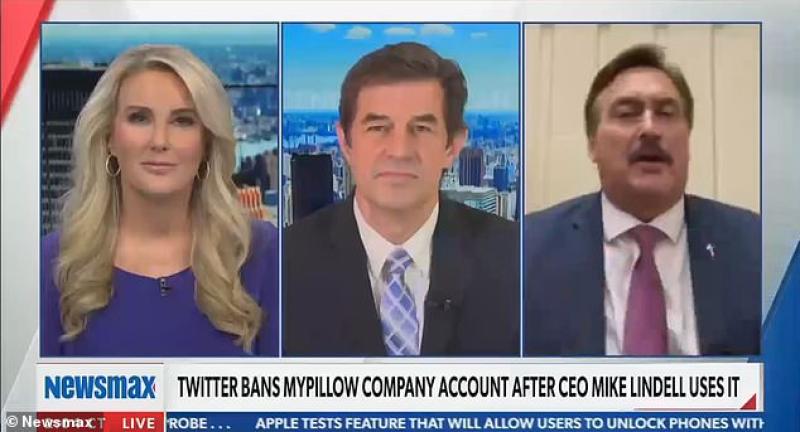 MyPillow Fight: Lindell Clashes With Newsmax Over Trump's 2020 Loss