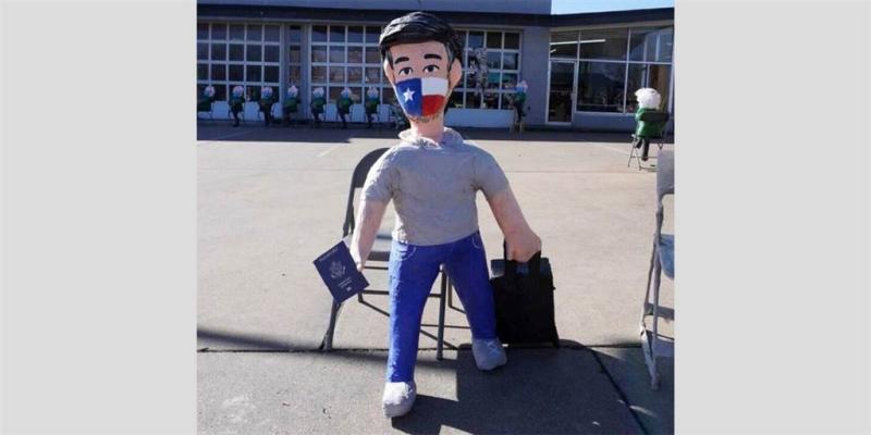 A Ted Cruz pinata brings smiles —and sales — to a Texas party store owner