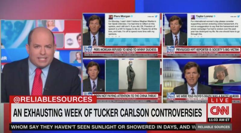 CNN’s Brian Stelter: ‘Tucker Carlson Is the New Donald Trump’