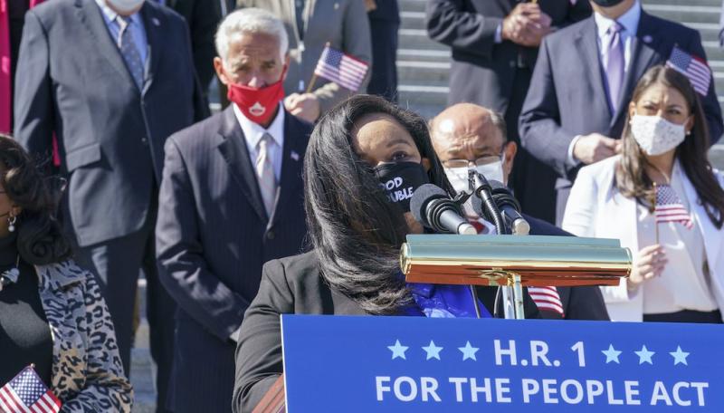 PolitiFact | Fact-checking misleading attacks on the HR 1 voting rights bill