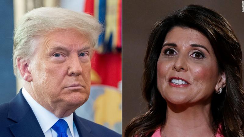 Nikki Haley says she'll support and not challenge Trump if he runs in 2024