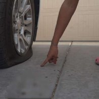 Tire slasher leaves severed finger behind on woman’s driveway