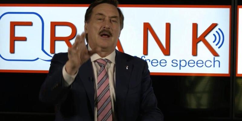 Mike Lindell says his company MyPillow is suing Dominion for $1.6 billion