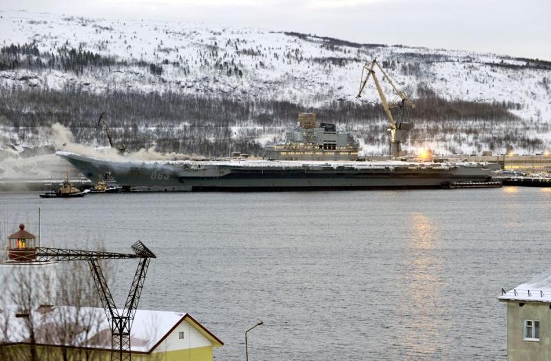 Russia's Cursed Carrier Is Coming Back to Sea. Maybe.