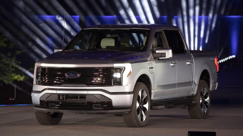 Ford Unveils F-150 Lightning With A Price Starting Under $40,000 : NPR