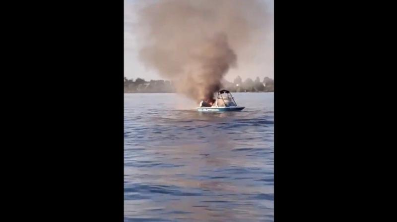Boat explodes in viral video after boaters allegedly harassed vessel flying pride flags | TheHill