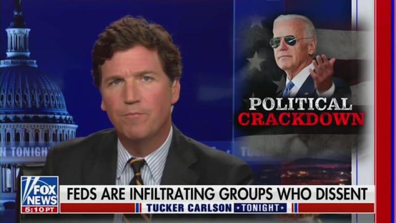 Tucker Carlson Bizarrely Suggests Capitol Insurrection Was Orchestrated by FBI