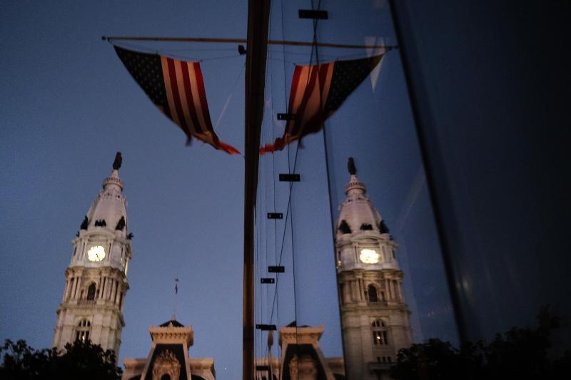 White supremacists march through Philadelphia, get chased away by angry onlookers.