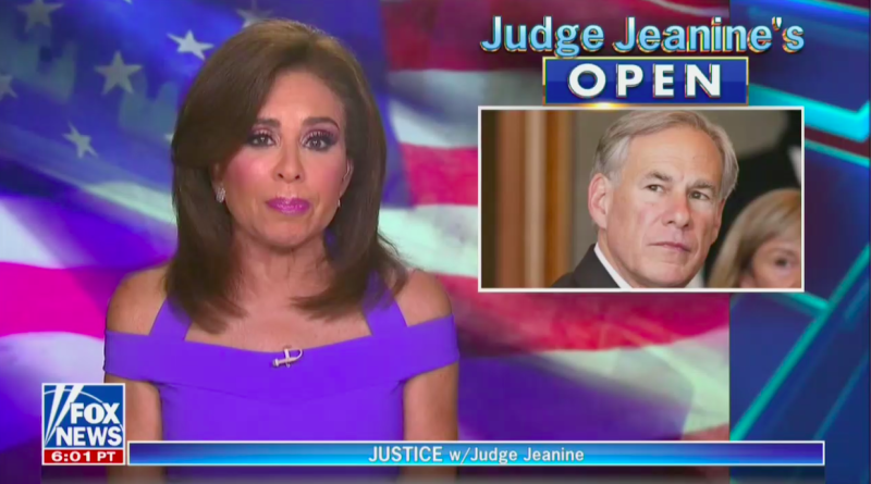 Judge Jeanine Slams Biden, Harris Over Mask Mandates