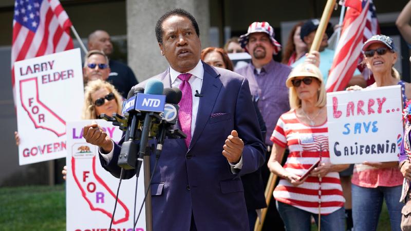 How Did Larry Elder Become a Front-Runner in California's Governor Race? 