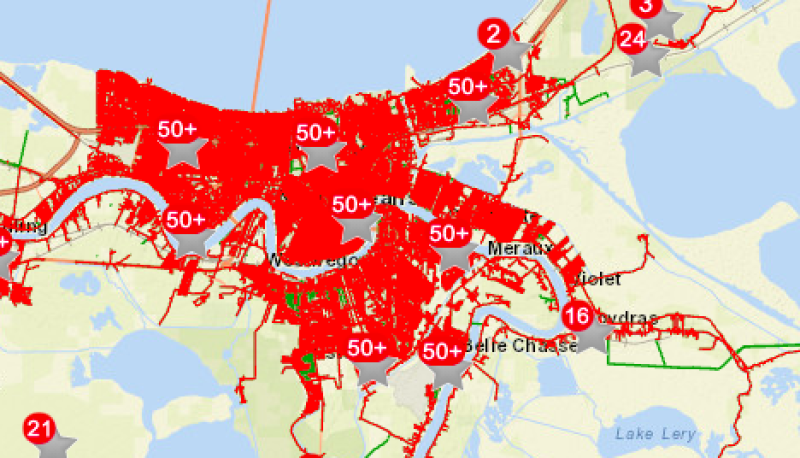 All of New Orleans without power after Hurricane Ida leaves 'catastrophic transmission damage' 