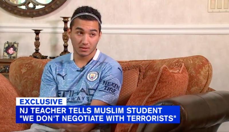 NJ student left in ‘shock’ after teacher responds to his question with remark about ‘terrorists’