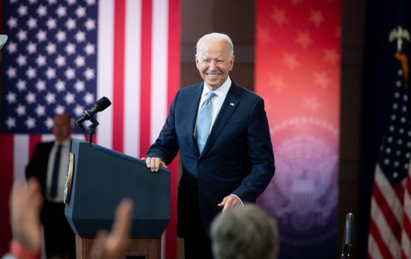 Why is Joe Biden smiling? History is on his side
