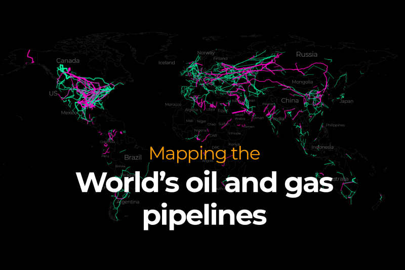 Mapping the world's oil and gas pipelines | Infographic News | Al Jazeera