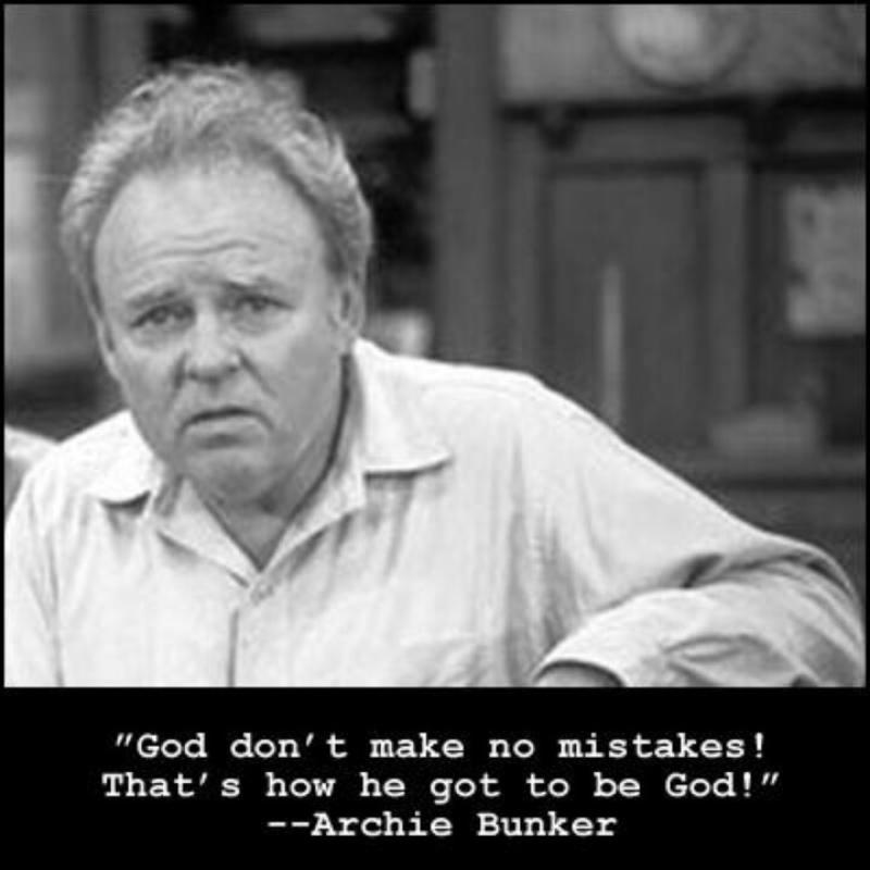 SATIRE:  Archie Bunker on Religion ("All In The Family") 