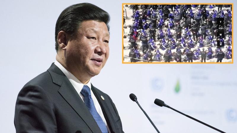President Xi Claims Uighurs Were Being Loaded Onto Trains For A 'Surprise Trip To Disneyland'