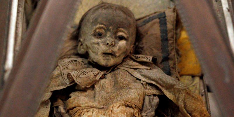 Child mummies in Capuchin Catacombs of Palermo to be researched