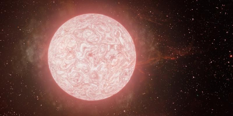 Astronomers witness the explosive death of a giant star for first time