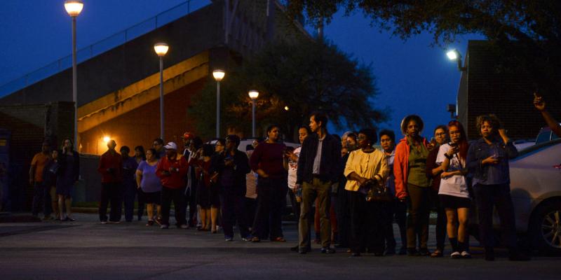 Texas Republicans try (and fail) to justify long voting lines