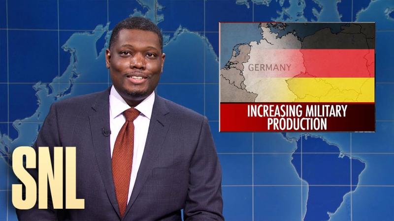 Weekend Update (Political Satire): Russian Forces Slow Down, Germany Increases Military Production - SNL