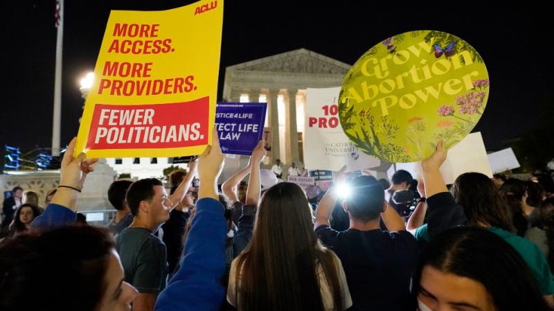 Protests erupt at Supreme Court after report of draft opinion overturning Roe v. Wade | The Hill