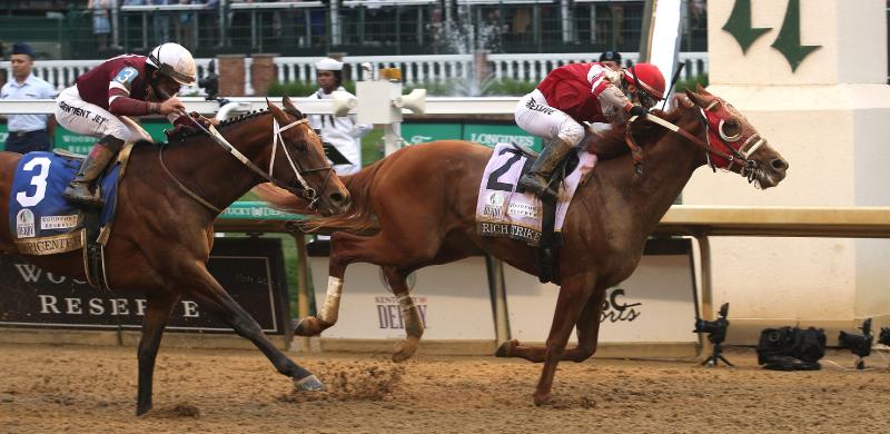 Rich Strike wins the 2022 Kentucky Derby at Churchill Downs