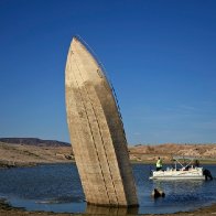 Lake Mead nears dead pool status as water levels hit another historic low