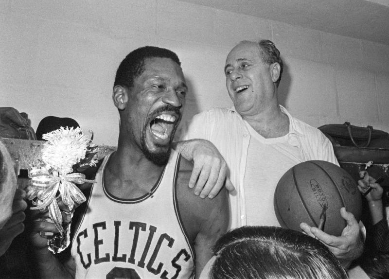 Bill Russell, the NBA great who anchored a Boston Celtics dynasty that won 11 championships in 13 years, died Sunday. He was 88. | AP News