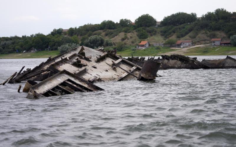 Danube drought reveals parts of hidden World War II history | AP News