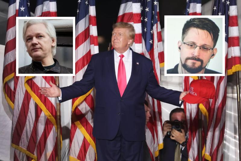 Fact Check: Donald Trump May Face Same Charges As Assange and Snowden