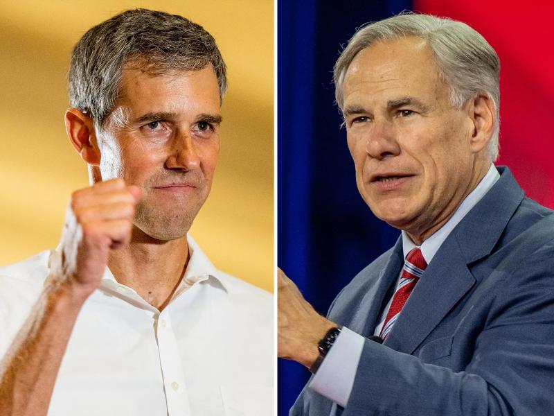 What Polls Say About Beto O'Rourke vs. Greg Abbott 2 Months Before Election