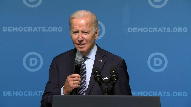 Biden calls out Republicans who took credit for infrastructure legislation they opposed | CNN Politics