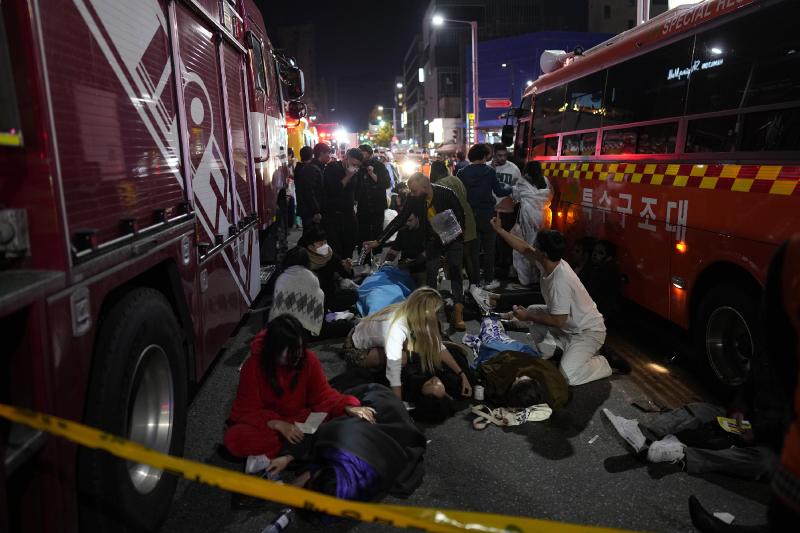 S. Korea in shock, grief as 151 die in Halloween crowd surge | AP News