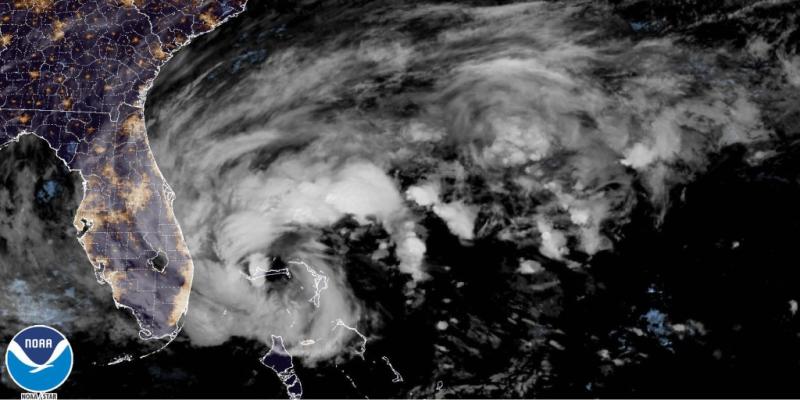 Nicole makes landfall on Grand Bahama Island as hurricane as it churns toward Florida