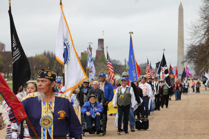 Over 1,500 Native Veterans Participate in Dedication Ceremony for the National Native American Veterans Memorial | Currents