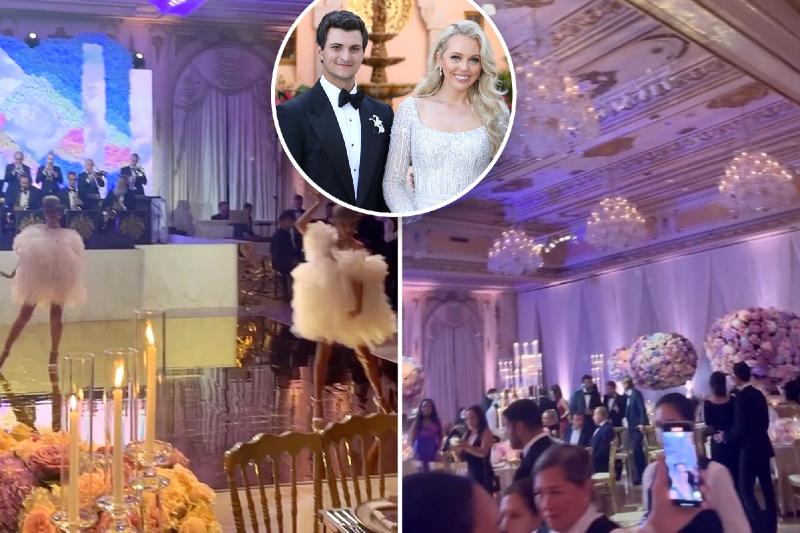 Inside Tiffany Trump, Michael Boulos' luxe Mar-a-Lago wedding