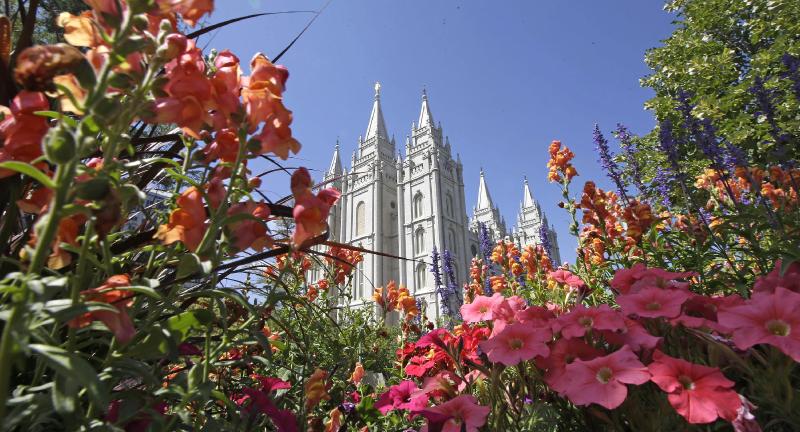 Mormon church voices support for same-sex marriage law | AP News