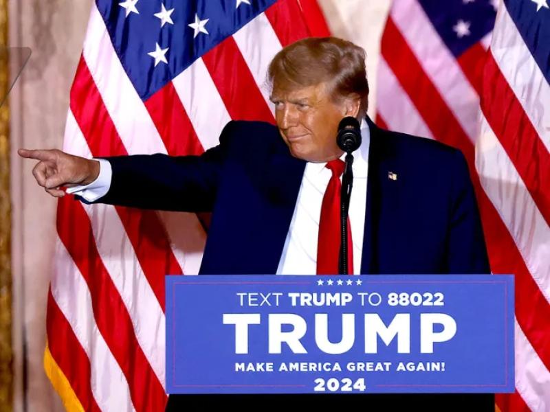 Donald Trump Makes People Gag With Potential New Slogan For 2024