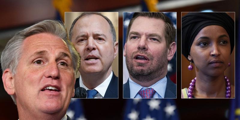 Schiff, Swalwell, Omar respond after Speaker McCarthy keeps them off committees: 'Political vengeance' 