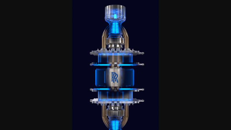 Rolls-Royce unveils early design for space nuclear reactor | Space